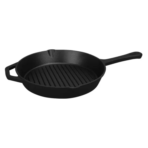 Malm Grillpanne Støpejern Uten Emalje 28cm<ASK Online