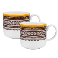 Marius Krus 2pk Brun<PORSGRUNDS PORSELÆNSFABRIK New