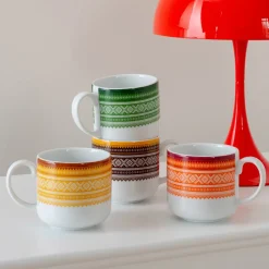 Marius Krus 2pk Brun<PORSGRUNDS PORSELÆNSFABRIK New