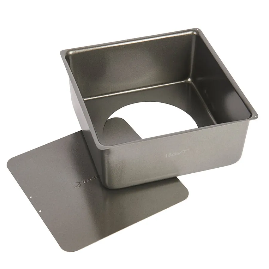 Masterclass Bakeform Firkantet Med Løs Bunn 18cm Non-Stick<Lifetime Brands Europe ltd Best