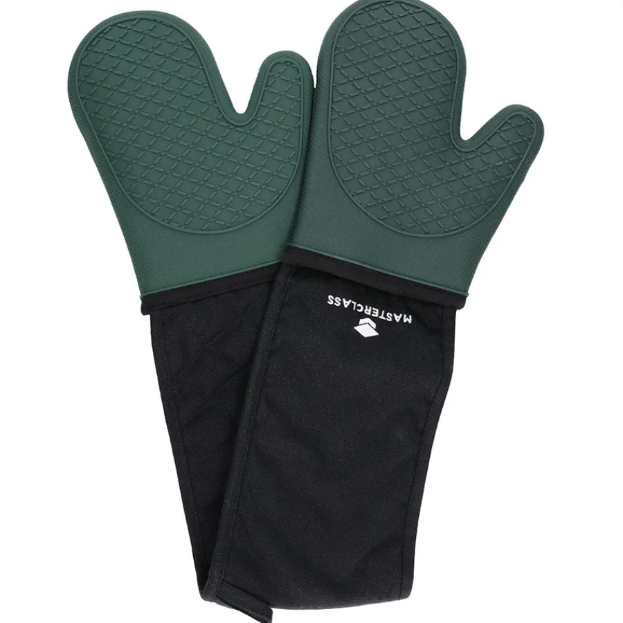 Masterclass Grytevotter Silikon 2 stk Grønn<Lifetime Brands Europe ltd Clearance