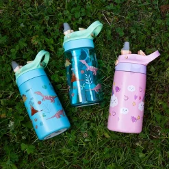 Play Drikkeflaske Stål 400ml Blå<MINIS New
