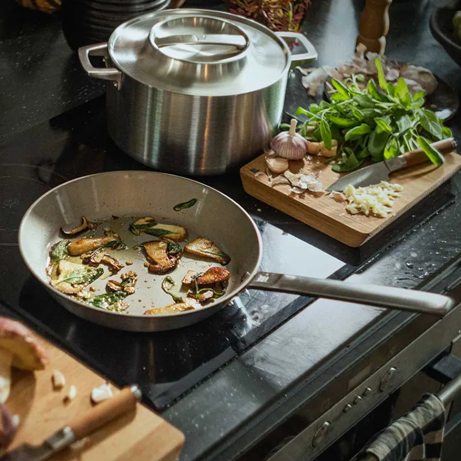 Norden Stekepanne 28cm Rustfritt Stål<FISKARS Best