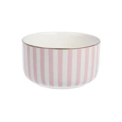 Abby Skål 12cm Rosa m/Gullkant<NOVA Discount