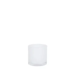 Bold Lyslykt 8cm Hvit<NOVA Discount