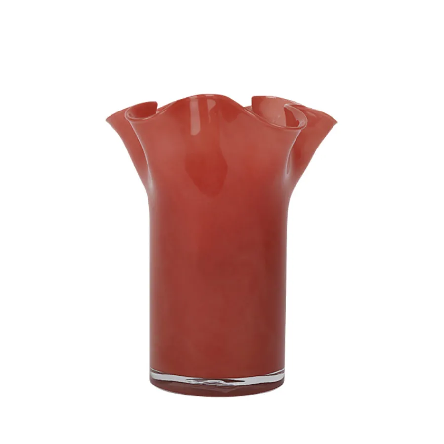 Bold Tulipanvase 25cm Rød<NOVA Hot