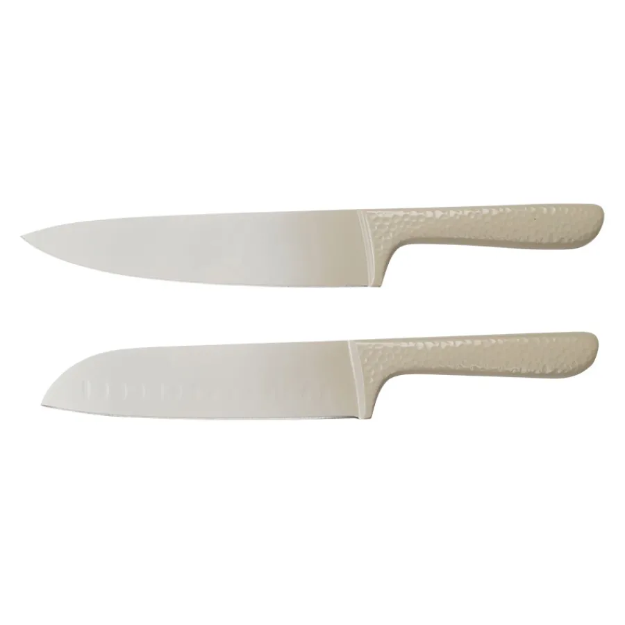 Dynamic Knivsett Beige Hamret 2pk<NOVA Clearance