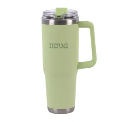 Dynamic Termokopp m/Sugerør 1,1L Mint Grønn<NOVA Clearance