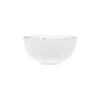 Lilly Bolle 13cm Hvit m/Gullkant<NOVA Discount