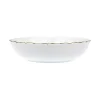 Lilly Dyp Tallerken 20cm Hvit m/Gullkant<NOVA Online