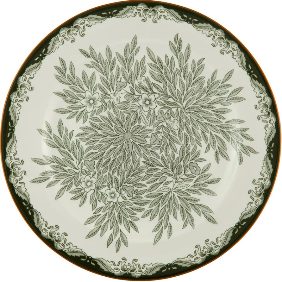 OSTINDIA FLORIS TALLERKEN 27CM GRØNN<RÖRSTRAND New