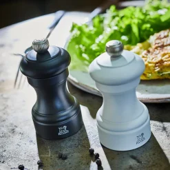 Bistro Saltkvern 10cm Matt Hvit<PEUGEOT New