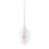 Porselenegg Stråmønster 4,5cm Rosa<PORSGRUNDS PORSELÆNSFABRIK Clearance