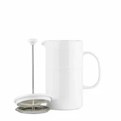 Porsgrunds Porselænsfabrik Ildfast Presskanne 1L Hvit<PORSGRUNDS PORSELÆNSFABRIK Discount
