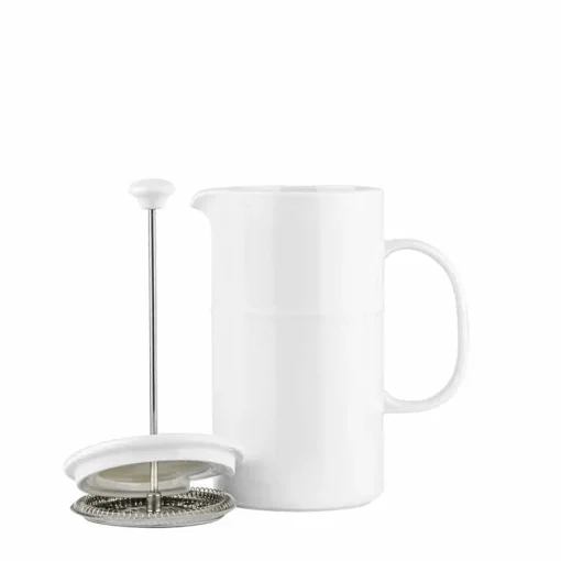 Porsgrunds Porselænsfabrik Ildfast Presskanne 1L Hvit<PORSGRUNDS PORSELÆNSFABRIK Discount