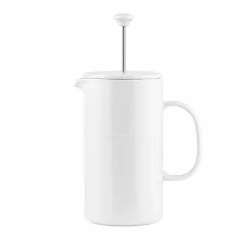 Porsgrunds Porselænsfabrik Ildfast Presskanne 1L Hvit<PORSGRUNDS PORSELÆNSFABRIK Discount