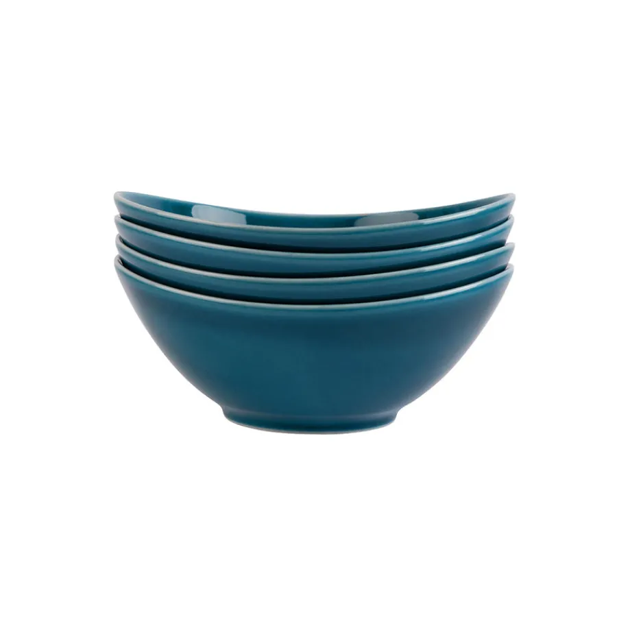 Porsgrunds Porselænsfabrik Sense Teal Bolle 18,5cm 4pk<PORSGRUNDS PORSELÆNSFABRIK Hot