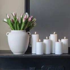 Porsgrunds Porselænsfabrik Nordic Light LED Kubbelys 20cm<PORSGRUNDS PORSELÆNSFABRIK Sale