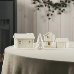 Porsgrunds Porselænsfabrik Juletre Telysholder 11cm<PORSGRUNDS PORSELÆNSFABRIK Sale