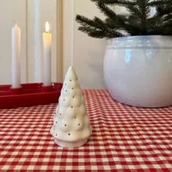 Porsgrunds Porselænsfabrik Juletre Telysholder 11cm<PORSGRUNDS PORSELÆNSFABRIK Sale