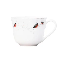 Porsgrunds Porselænsfabrik Dompap Kaffekopp 22 cl m/Skål 14 cm<PORSGRUNDS PORSELÆNSFABRIK Sale