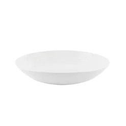 Porsgrunds Porselænsfabrik Bølge Hvitt Dyp Tallerken 24 cm<PORSGRUNDS PORSELÆNSFABRIK Outlet