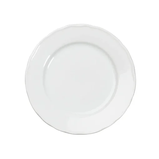 Porsgrunds Porselænsfabrik Victoria Hvit Tallerken 21cm<PORSGRUNDS PORSELÆNSFABRIK Clearance