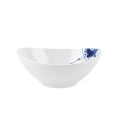 Porsgrunds Porselænsfabrik Maxistrå Blå Oval Bolle 18,5cm<PORSGRUNDS PORSELÆNSFABRIK Hot