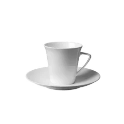 Porsgrunds Porselænsfabrik Tid Kaffekopp & Skål 20cl<PORSGRUNDS PORSELÆNSFABRIK Clearance