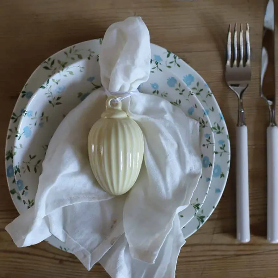 Porsgrunds Porselænsfabrik Maia Tallerken 21cm Blå<PORSGRUNDS PORSELÆNSFABRIK New