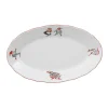 Porsgrunds Porselænsfabrik Nisseservise Ovalt Fat 28cm<PORSGRUNDS PORSELÆNSFABRIK Outlet