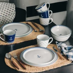 Porsgrunds Porselænsfabrik Maritim Tallerken 26cm<PORSGRUNDS PORSELÆNSFABRIK Online