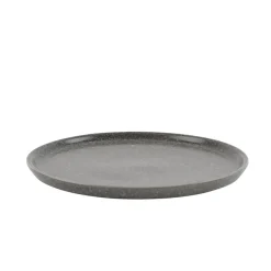 Porsgrunds Porselænsfabrik Natur Asjett m/kant 21cm Mørk Granitt<PORSGRUNDS PORSELÆNSFABRIK Clearance