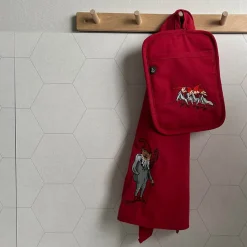 Porsgrunds Porselænsfabrik Nisse Gryteklut 23x18cm Rød<PORSGRUNDS PORSELÆNSFABRIK Online