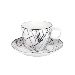 Porsgrunds Porselænsfabrik Partitur Kopp & Skål 20 cl Cappuccino<PORSGRUNDS PORSELÆNSFABRIK Best