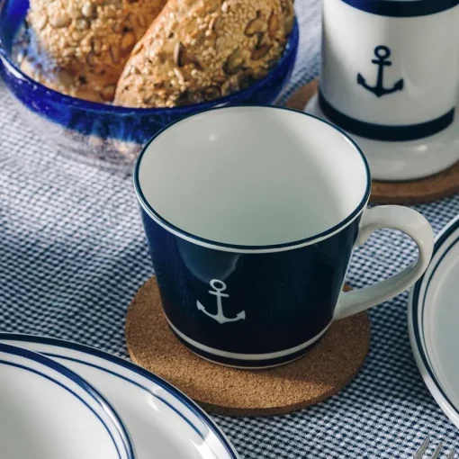 Porsgrunds Porselænsfabrik Maritim Krus 30cl Blå<PORSGRUNDS PORSELÆNSFABRIK Online