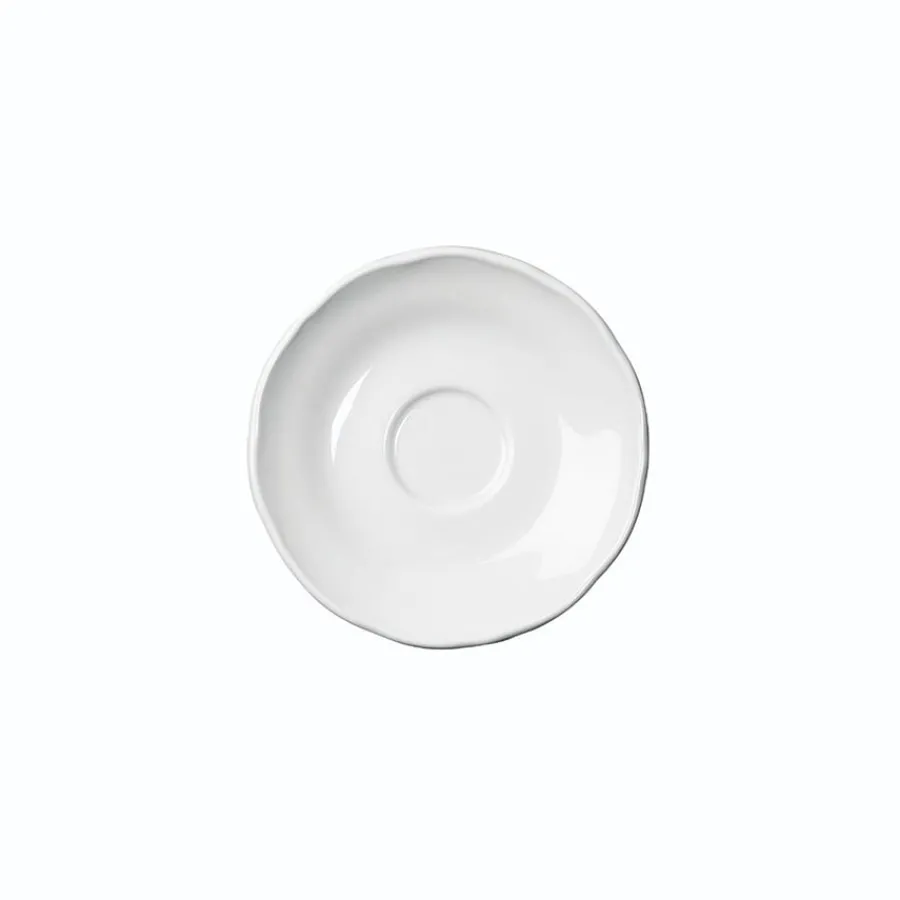Porsgrunds Porselænsfabrik Victoria Hvit Underskål 13 cm<PORSGRUNDS PORSELÆNSFABRIK New