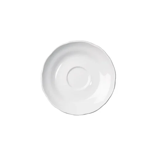 Porsgrunds Porselænsfabrik Victoria Hvit Underskål 14,5cm<PORSGRUNDS PORSELÆNSFABRIK Discount