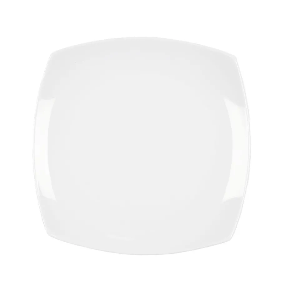 Porsgrunds Porselænsfabrik Sense Tallerken Firkant 21cm<PORSGRUNDS PORSELÆNSFABRIK Hot