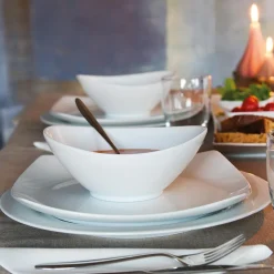 Porsgrunds Porselænsfabrik Sense Tallerken Firkant 21cm<PORSGRUNDS PORSELÆNSFABRIK Hot