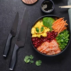 Porsgrunds Porselænsfabrik De Cuisson Kokkekniv 21 Cm Sort Knivblad<PORSGRUNDS PORSELÆNSFABRIK Discount