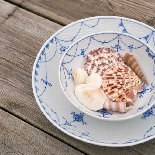 Porsgrunds Porselænsfabrik Bølge Strå Dessertskål 16cm<PORSGRUNDS PORSELÆNSFABRIK Outlet
