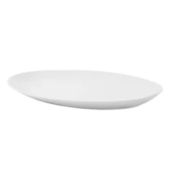 Porsgrunds Porselænsfabrik Bølge Hvitt Ovalt Serveringsfat 39cm<PORSGRUNDS PORSELÆNSFABRIK Online