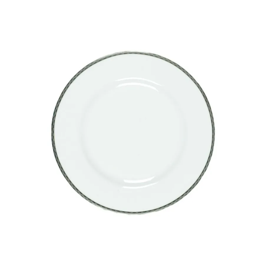 Porsgrunds Porselænsfabrik Nathalie Platinum Tallerken Flat 20cm<PORSGRUNDS PORSELÆNSFABRIK Hot