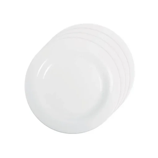 Porsgrunds Porselænsfabrik Sense Flat Tallerken 22cm 4pk<PORSGRUNDS PORSELÆNSFABRIK
