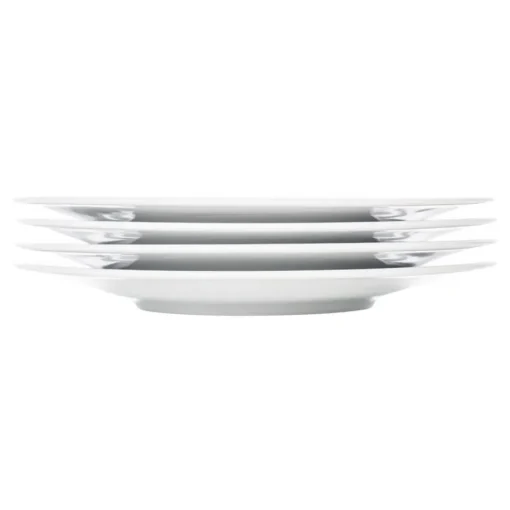 Porsgrunds Porselænsfabrik Sense Flat Tallerken 22cm 4pk<PORSGRUNDS PORSELÆNSFABRIK