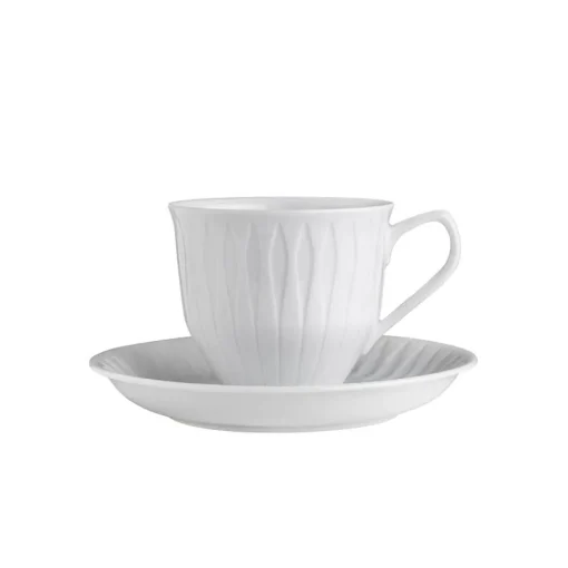 Porsgrunds Porselænsfabrik Spire Kopp & Skål Kaffe<PORSGRUNDS PORSELÆNSFABRIK Outlet