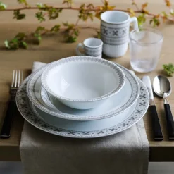 Porsgrunds Porselænsfabrik Ingrid Dyp Tallerken 23cm Grå<PORSGRUNDS PORSELÆNSFABRIK Discount