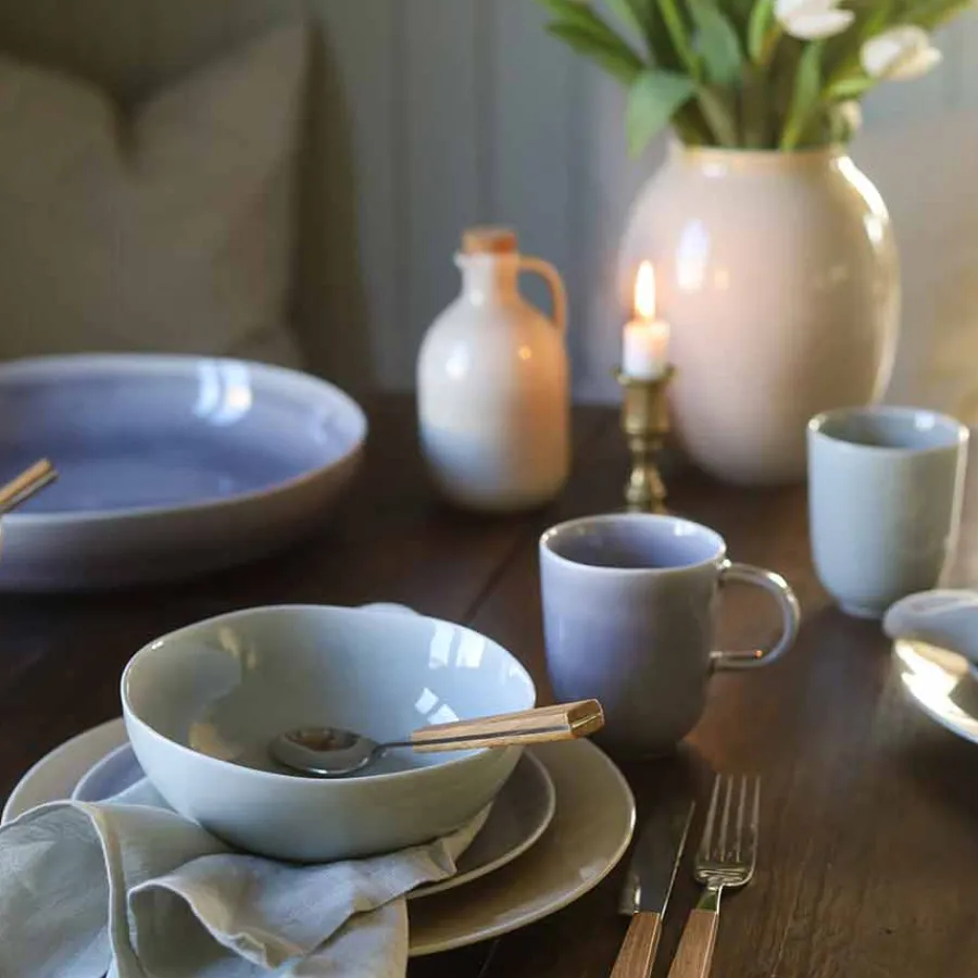 Porsgrunds Porselænsfabrik Ellie Krus m/Hank 33cl Dusty Blue<PORSGRUNDS PORSELÆNSFABRIK