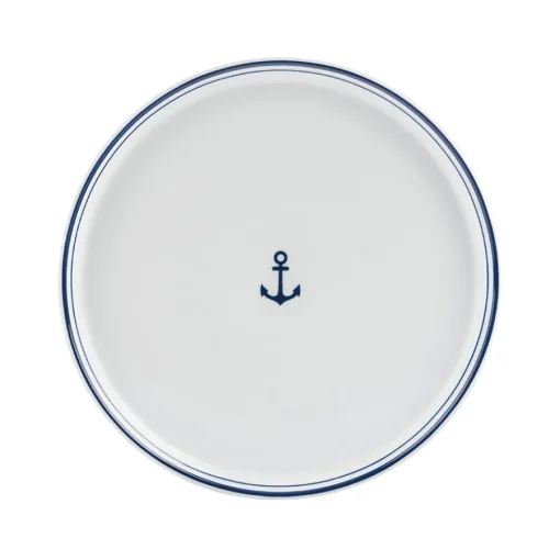 Porsgrunds Porselænsfabrik Maritim Tallerken 22cm<PORSGRUNDS PORSELÆNSFABRIK Hot